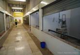 Obras en el interior del Mercado Gisbert