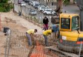 Catas arqueolgicas previas a las obras en el baluarte Berwick y el cerro de la Serreta