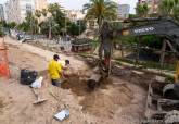 Catas arqueolgicas previas a las obras en el baluarte Berwick y el cerro de la Serreta