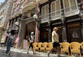 Aperipelis musicales cada da en el Casino de Cartagena.