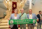 Recepcin de la alcaldesa a los participantes en el Congreso Nacional de Peas de Ftbol