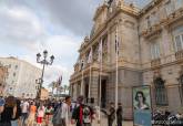 Recepción de la alcaldesa a los participantes en el Congreso Nacional de Peñas de Fútbol