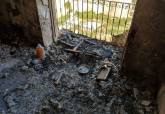 Incendio en una vivienda en la calle San Cristóbal Larga