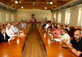 Reunión del equipo de gobierno y el equipo rectoral de la UPCT
