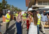 Visita obras de Cuarentaytrs, nuevo espacio gastronmico en el puerto de Cartagena.