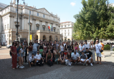 Visita de la Agrupacin Musical Sauces a Lecco