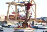 Procesin martima de Santiago Apstol en Cartagena.
