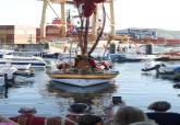 Procesin martima de Santiago Apstol en Cartagena.