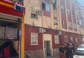 Incendio bomberos Villalba Cartagena.