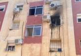 Incendio bomberos Villalba Cartagena.