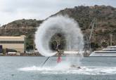 Campeonato flysky en el puerto de Cartagena.