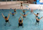 Piscina Palacio Deportes Cartagena natacin aquagym.