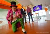 El concejal de Cultura, Nacho Judenes, en la presentacin del musical Charlie y la fbrica de Chocolate