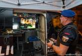 Unidad de Medios Areros de la Polica Local de Cartagena en las fiestas de Carthagineses y Romanos.