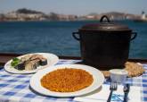 Arroz Caldero en el puerto de Cartagena.