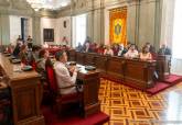 Pleno extraordinario del Ayuntamiento de Cartagena celebrado el 26 de septiembre.