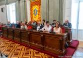 Pleno extraordinario del Ayuntamiento de Cartagena celebrado el 26 de septiembre.