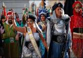 Representación de Moros y Cristianos de Alicante en el desfile de Carthagineses y Romanos
