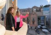 Visita de la alcaldesa de Almera a la ciudad de Cartagena.