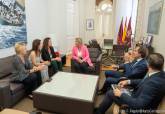 Visita de la alcaldesa de Almera a la ciudad de Cartagena.