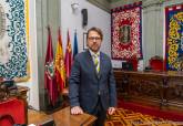 Toma de posesin de lvaro Valds como concejal del Ayuntamiento de Cartagena.