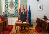 Toma de posesin de lvaro Valds como concejal del Ayuntamiento de Cartagena.