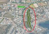 Reforestacin en la rambla de Cala Flores en Cabo de Palos realizada por el Ayuntamiento de Cartagena.