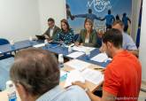 La alcaldesa, Noelia Arroyo, ha presidido la reunión del Consejo General del Consorcio de La Manga