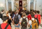 Recepcin a alumnos de intercambio con el colegio San Vicente Pal