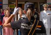 ngeles Custodios, acto patrn Polica Nacional en Cartagena.