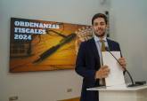 Nacho Judenes, en la presentacin de las nuevas ordenanzas a los medios de comunicacin tras la Junta de Gobierno.