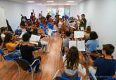 Joven Orquesta de Cartagena en el Centro Juvenil de Canteras.