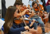 Joven Orquesta de Cartagena en el Centro Juvenil de Canteras.