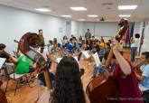 Joven Orquesta de Cartagena en el Centro Juvenil de Canteras.