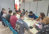 Reunin del programa municipal Una escuela abierta a otras culturas.