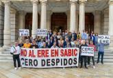Apoyo de la corporación municipal a la plantilla de SABIC