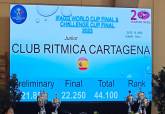 Gimnasia Estética de Grupo del Club Rítmica Cartagena