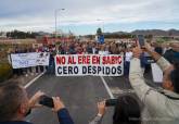 Protesta en Sabic.