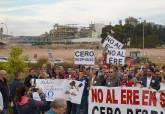 Protesta en Sabic.