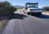Obras de reparación de la carretera de acceso a Mar de Cristal