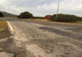 Obras de reparación de la carretera de acceso a Mar de Cristal