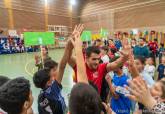 El Jimbee apadrina a los alumnos del colegio San Antonio Abad de Cartagena para vencer al absentismo