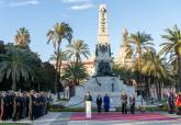 Centenario monumento Héroes de Cavite y Santiago de Cuba en Cartagena.