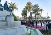 Centenario monumento H�roes de Cavite y Santiago de Cuba en Cartagena.