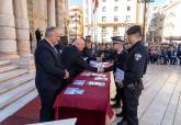 Polica Local de Cartagena, nombramiento nuevos agentes y patrn San Leandro.