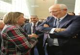 La alcaldesa, Noelia Arroyo, asiste al VII Acto Empresarial por el Corredor Mediterrneo celebrado en Madrid