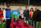 Inauguracin campo de ftbol de csped artificial en barriada Villalba. 