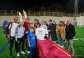 Inauguracin campo de ftbol de csped artificial en barriada Villalba. 
