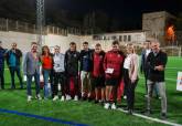 Inauguracin campo de ftbol de csped artificial en barriada Villalba. 
