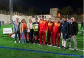 Inauguracin campo de ftbol de csped artificial en barriada Villalba. 
